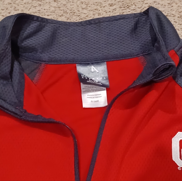 Oklahoma Sooners 1/4 Zip Pullover Mens XL - Picture 6 of 8
